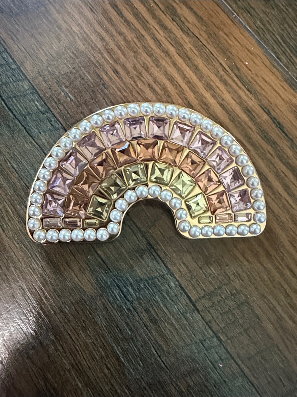 Stoney Clover Lane Rainbow Brooch